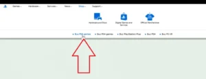 حال وارد صفحه خرید بازی‌های PS5 می‌شوید.