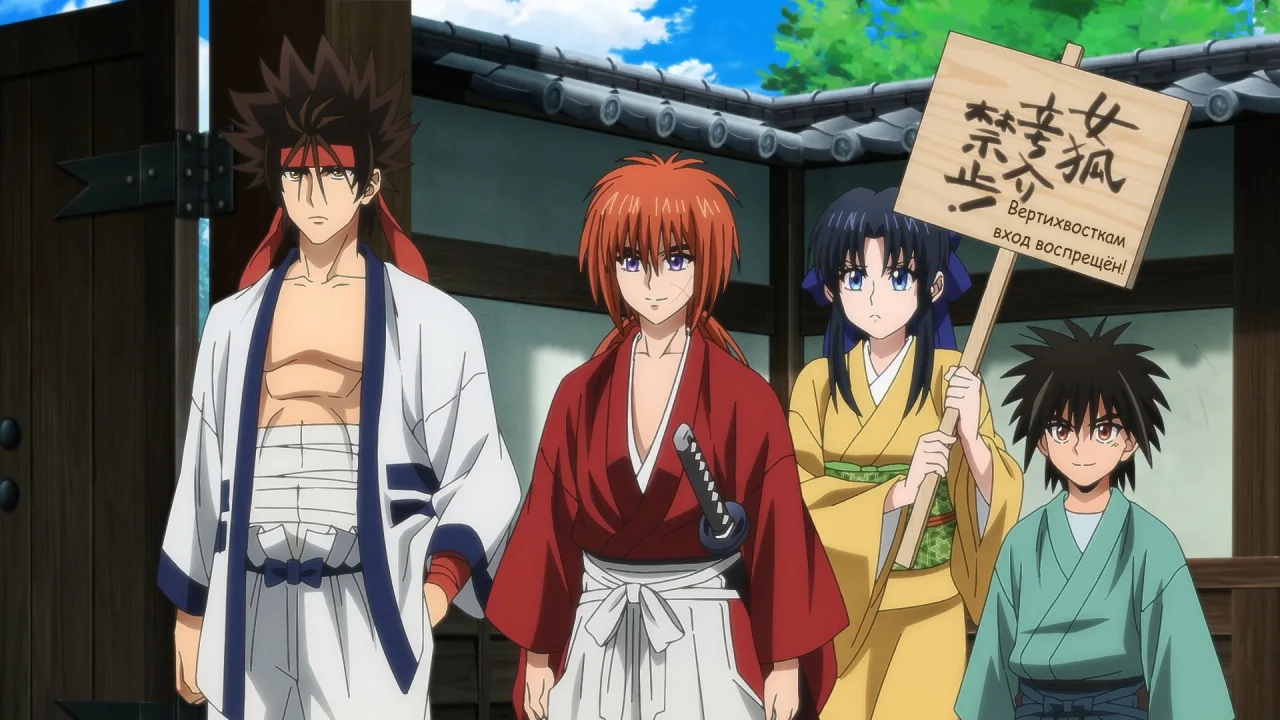 انیمه Rurouni Kenshin: Trust and Betrayal