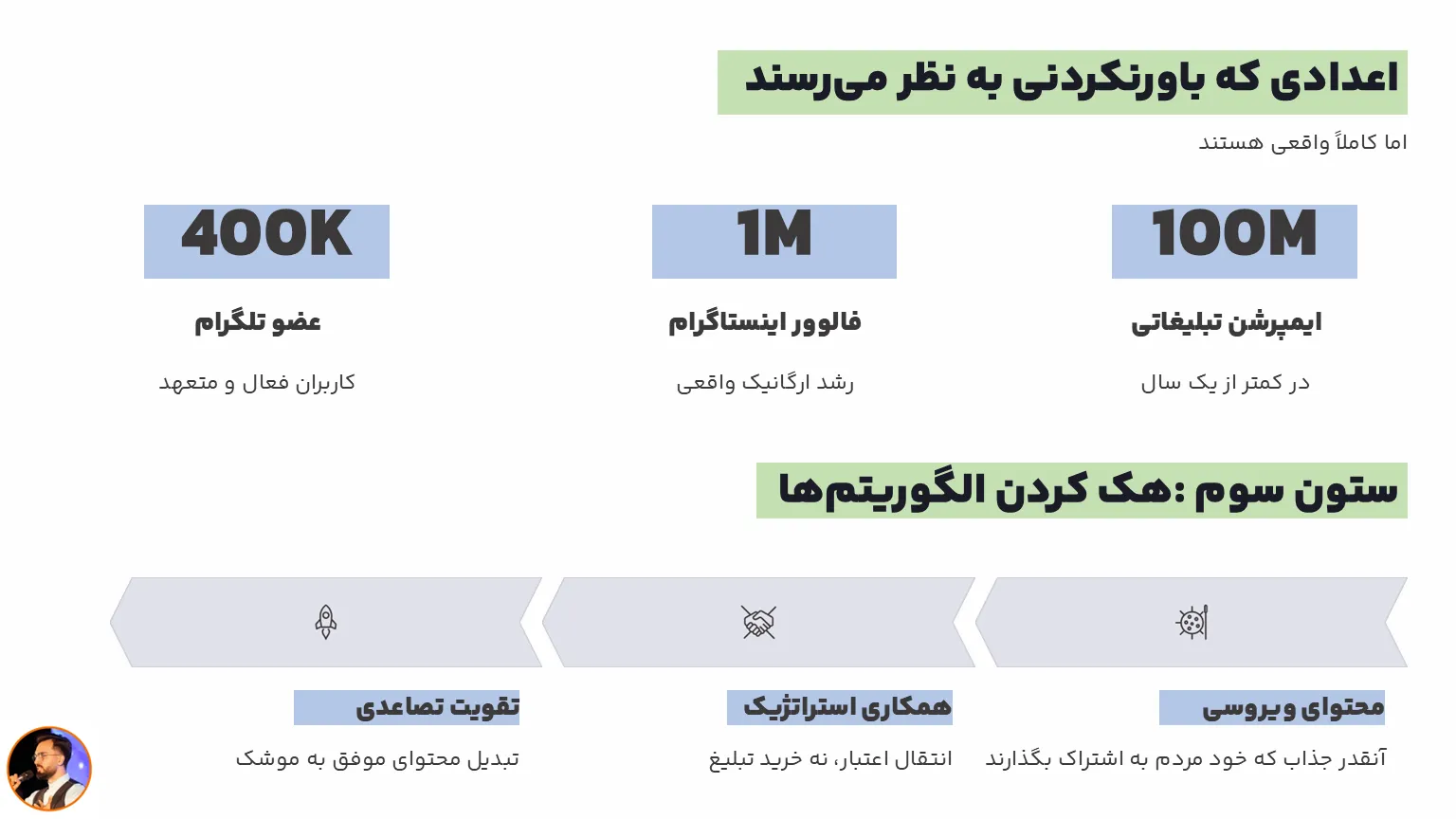 آمار باورنکردنی باربد معصومی